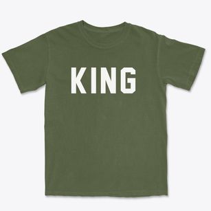 King North Carolina Classic Block Premium Heavyweight T-shirt