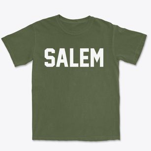 Salem Indiana Classic Block Premium Heavyweight T-shirt