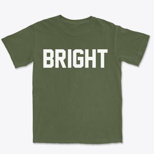 Bright Indiana Classic Block Premium Heavyweight T-shirt