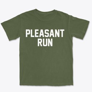 Pleasant Run Ohio Classic Block Premium Heavyweight T-shirt