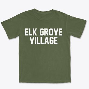 Elk Grove Village Illinois Classic Block Premium Heavyweight T-shirt