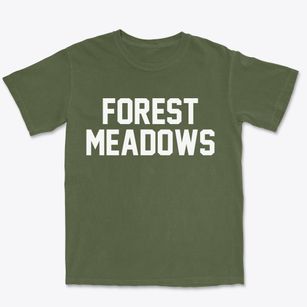 Forest Meadows California Classic Block Premium Heavyweight T-shirt