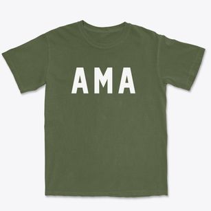 Ama Louisiana Classic Block Premium Heavyweight T-shirt