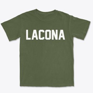 Lacona New York Classic Block Premium Heavyweight T-shirt