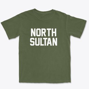 North Sultan Washington Classic Block Premium Heavyweight T-shirt