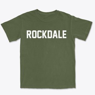 Rockdale Wisconsin Classic Block Premium Heavyweight T-shirt