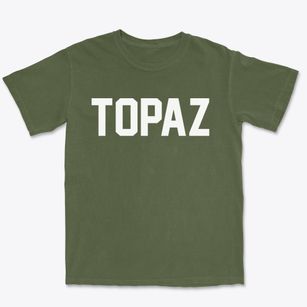Topaz California Classic Block Premium Heavyweight T-shirt