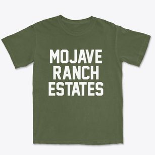 Mojave Ranch Estates Arizona Classic Block Premium Heavyweight T-shirt