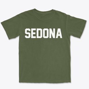 Sedona Arizona Classic Block Premium Heavyweight T-shirt