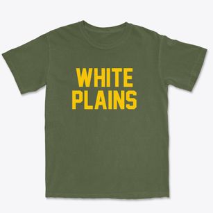 White Plains New York Classic Block Premium Heavyweight T-shirt