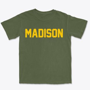 Madison Maine Classic Block Premium Heavyweight T-shirt