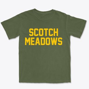Scotch Meadows North Carolina Classic Block Premium Heavyweight T-shirt