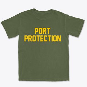 Port Protection Alaska Classic Block Premium Heavyweight T-shirt