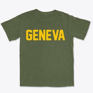 Geneva New York Classic Block Premium Heavyweight T-shirt