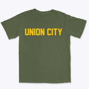 Union City California Classic Block Premium Heavyweight T-shirt
