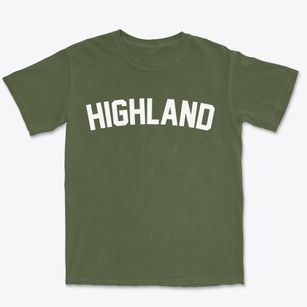 Highland Wisconsin Classic Curve Premium Heavyweight T-shirt
