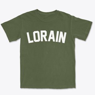 Lorain Pennsylvania Classic Curve Premium Heavyweight T-shirt