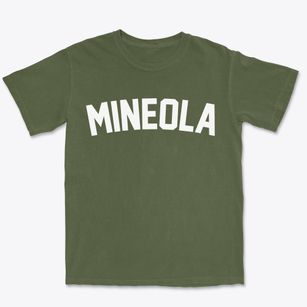 Mineola New York Classic Curve Premium Heavyweight T-shirt