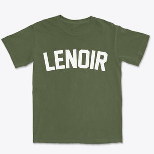 Lenoir North Carolina Classic Curve Premium Heavyweight T-shirt