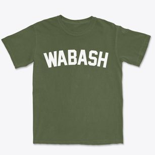 Wabash Indiana Classic Curve Premium Heavyweight T-shirt