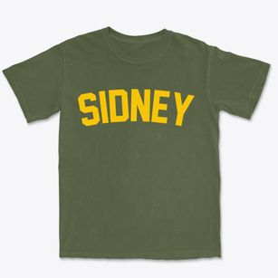 Sidney Montana Classic Curve Premium Heavyweight T-shirt