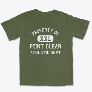 Point Clear Alabama Athletic Dept Premium Heavyweight T-shirt