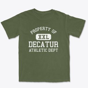 Decatur Illinois Athletic Dept Premium Heavyweight T-shirt