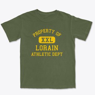 Lorain Pennsylvania Athletic Dept Premium Heavyweight T-shirt
