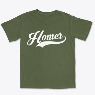 Homer Alaska Vintage Team Premium Heavyweight T-shirt
