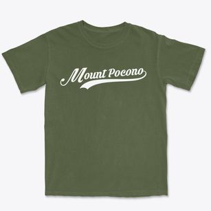 Mount Pocono Pennsylvania Vintage Team Premium Heavyweight T-shirt