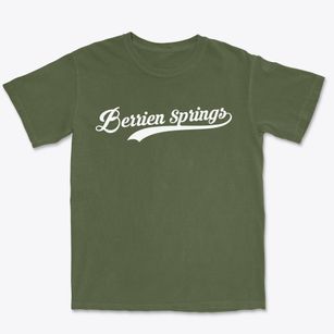 Berrien Springs Michigan Vintage Team Premium Heavyweight T-shirt
