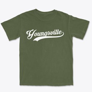 Youngsville North Carolina Vintage Team Premium Heavyweight T-shirt