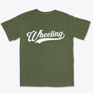 Wheeling West Virginia Vintage Team Premium Heavyweight T-shirt