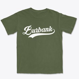 Burbank California Vintage Team Premium Heavyweight T-shirt