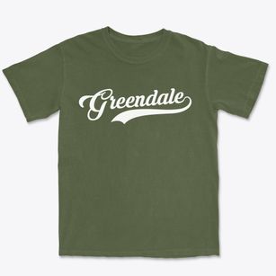Greendale Wisconsin Vintage Team Premium Heavyweight T-shirt