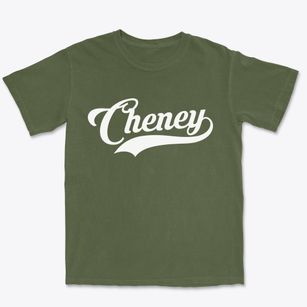 Cheney Washington Vintage Team Premium Heavyweight T-shirt
