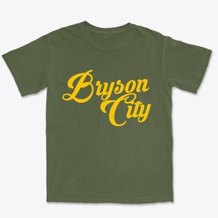 Bryson City North Carolina Vintage Team Premium Heavyweight T-shirt