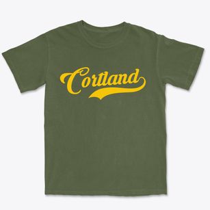 Cortland Nebraska Vintage Team Premium Heavyweight T-shirt
