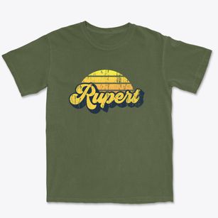 Rupert Idaho Sublime Sunset Premium Heavyweight T-shirt