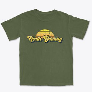North Granby Connecticut Sublime Sunset Premium Heavyweight T-shirt