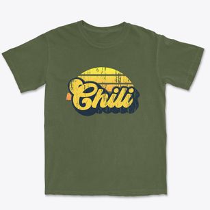 Chili New York Sublime Sunset Premium Heavyweight T-shirt