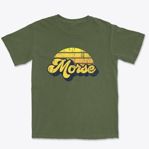 Morse Louisiana Sublime Sunset Premium Heavyweight T-shirt