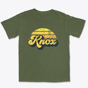 Knox Maine Sublime Sunset Premium Heavyweight T-shirt