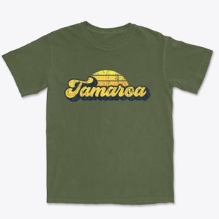 Tamaroa Illinois Sublime Sunset Premium Heavyweight T-shirt