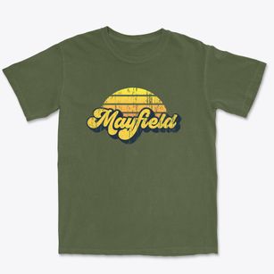 Mayfield Utah Sublime Sunset Premium Heavyweight T-shirt