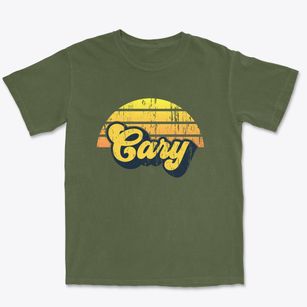 Cary Illinois Sublime Sunset Premium Heavyweight T-shirt