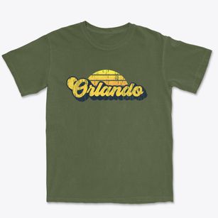 Orlando Florida Sublime Sunset Premium Heavyweight T-shirt