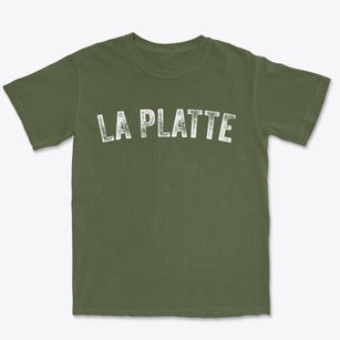 La Platte Nebraska Timeless Retro Premium Heavyweight T-shirt