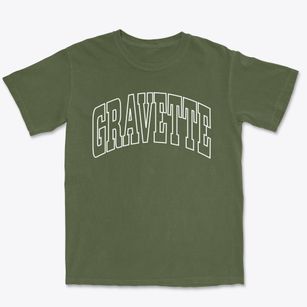 Gravette Arkansas Trendy Block Premium Heavyweight T-shirt