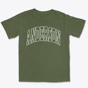 Anderson New Jersey Trendy Block Premium Heavyweight T-shirt